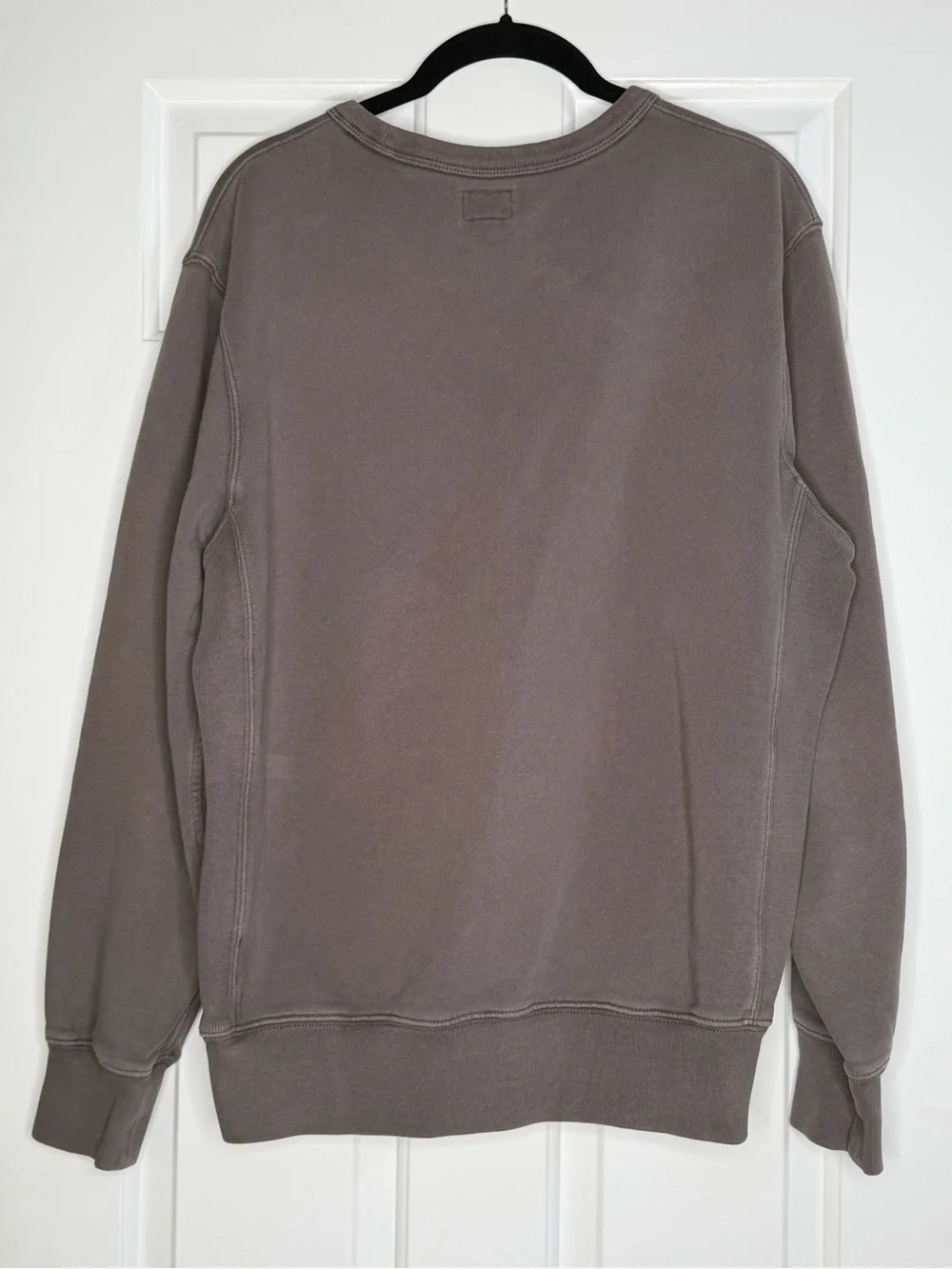 J. Crew Men's Crewneck Sweatshirt in Taupe Brown